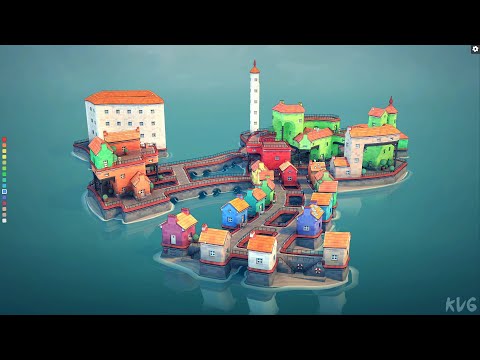 Townscaper Gameplay (PC UHD) [4K60FPS]