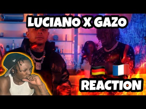 AMERICAN REACTS TO FRENCH DRILL GERMAN DRILL LINKUP! LUCIANO feat. GAZO - MOONLIGHT (Music Video)