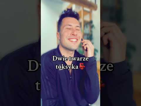 👉dwie twarze toksyka🤡 #psychopata #socjopata #narcyz