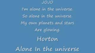 alone in the universe karaoke sessuical