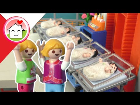 Playmobil po polsku Narodziny pięcioraczków - Rodzina Hauserow