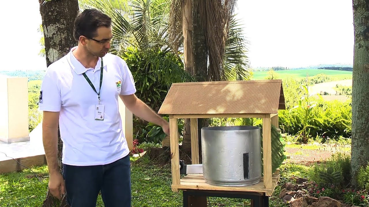 Faça seu próprio secador de milho!