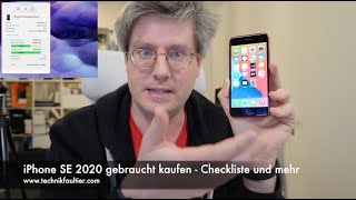 iPhone SE 2020 gebraucht gekauft - Checkliste und mehr