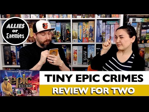Tiny Epic Crimes - Board Game Review