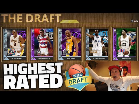 HIGHEST RATED DRAFT! MOST INTENSE GAME EVER - NBA 2K16 DRAFT!