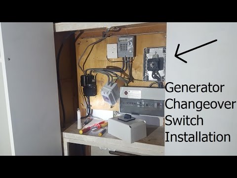 Generator Changeover Switch Installation and Test