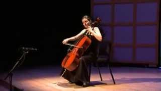 Canada Council laureate Emmanuelle Bergeron plays Bach Prelude with 1830 Shaw Adam cello bow