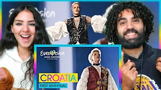 🇭🇷 Reacting to Baby Lasagna - Rim Tim Tagi Dim | Croatia | First Semi-Final | Eurovision 2024