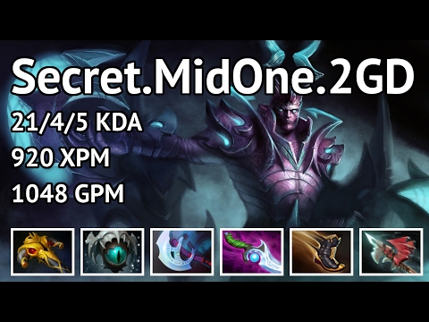 Dota Memories Secret.MidOne.2GD - Terrorblade highlights - Game 3218346008 - Dota 2