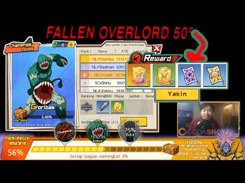 🔥CLAIM REWARDS 50% FALLEN OVERLORD VERSUS GRORIBAS - ONE PUNCH MAN: The Strongest