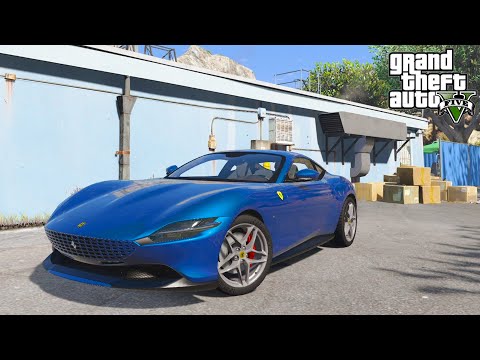 MOBILTERKENCANG DUNIA FERRARI ROMA 2023 LISTRIK TERMAHAL - GTA V MOD INDONESIA EPISODE SPESIAL