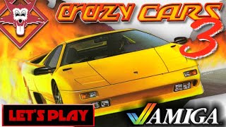 LET'S PLAY: CRAZY CARS III (AMIGA - With Commentary)