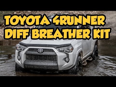 ARB Differential Breather Kit install for a 5th Gen Toyota 4Runner
