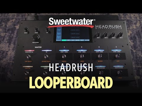 Headrush Looperboard Advanced Performance Looper Demo