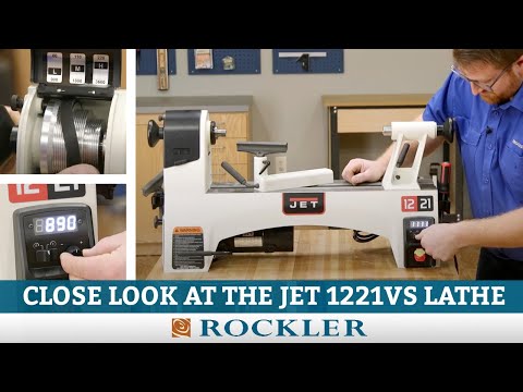 JET 1221VS Lathe - Features and Benefits