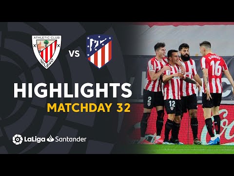 Imagen de portada del video ⚽ HIGHLIGHTS I Athletic Club 2-1 Atlético Madrid I LaLiga Matchday 32