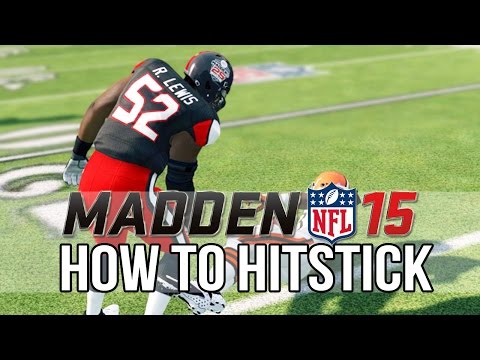 Madden 15 - How to HITSTICK Effectively! - Tackling Tips! - NEW Tackle Cone!