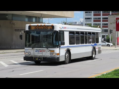 NFTA Metro Ride Route 32A Inbound Bus 2508 - 2005 Gillig Advantage