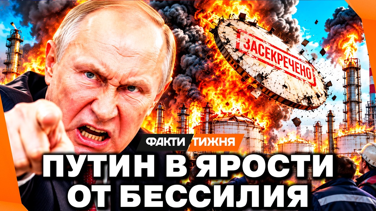 Путин ПЫТАЕТСЯ ЭТО СКРЫТЬ! Как Украина ВЫБИЛА почти ПОЛОВИНУ нефтепереработ