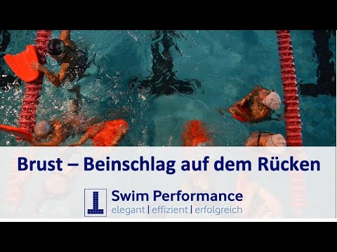 Brust - Beinschlag in Rückenlage mit Marco Koch