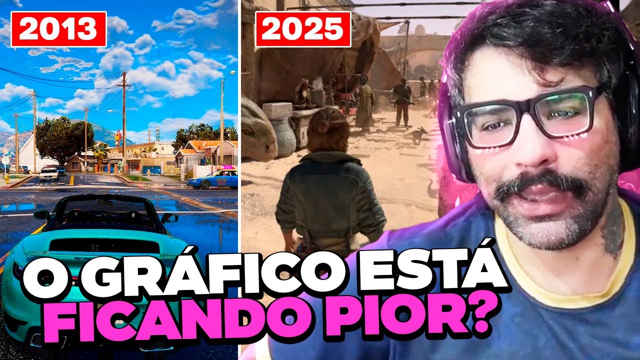 OS JOGOS ESTÃO FICANDO CADA VEZ MAIS FEIOS...