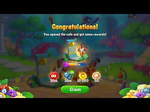@Fishdom Hard Level 8017 Got 30Min FREE Bomb and Rewards
