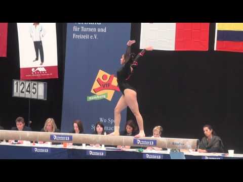 Hamburg Gymnastics 2013 Qualifikation - Hamburg - Maria Paula Rivas  - Bb
