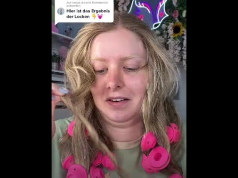 Paula Probierts! Das Ergebnis - Locken mit Lockenclips 😂😂❤️ Wie findet ihr die Locken??