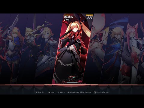 BlazBlue Entropy Effect - Rachel Full Run (Entropy 100)