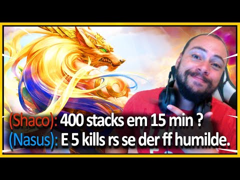 GAMEPLAY NASUS [2020] DICAS NASUS PARA MELHORAR A LANE PHASE E MID GAME LOL S10 LEAGUE OF LEGENDS