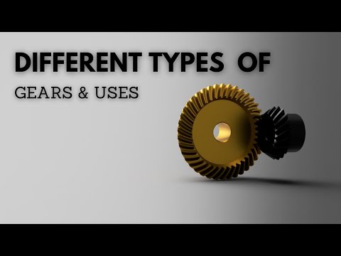 DIFFERENT TYPES OF GEARS & APPLICATIONS