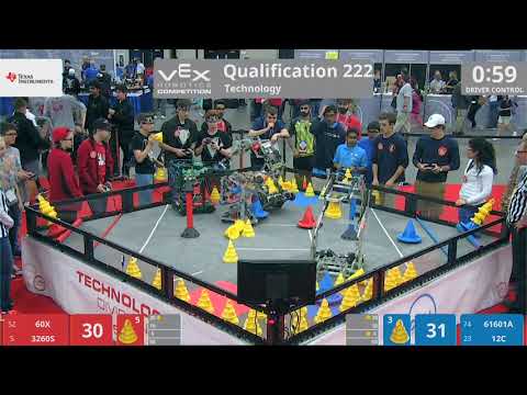 2018 VRC Tech Q222 - 60X 3260S vs 61601A 12C - 83 to 45