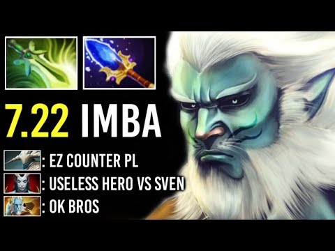 EPIC Pro Scepter Lancer vs Hard Counter Sven Full Item Battle -6s CD Doppelganger CRAZY Dota 2