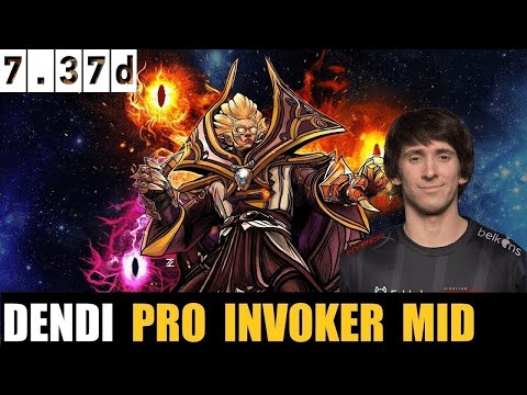 🤯 DENDI [INVOKER] MIDLANE 7.37D - DOTA 2 HIGHEST MMR MATCH#dota2 #dota2gameplay #dendidota2