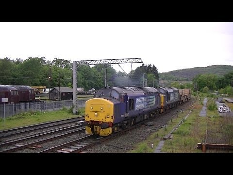 DRS 37682+37688. 6K73. Carnforth. 22/05/14