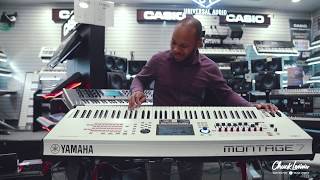 Video thumbnail for Yamaha Montage 7 Demo - Special Edition Montage 7 White by Chuck Levin's Washington Music Center
