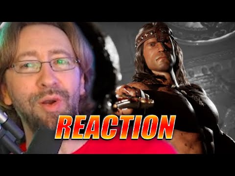 MAX REACTS: MK1 Conan Trailer & Kombat Kast