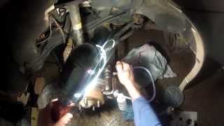 How to replace rear brake caliper and boots on Honda Accord Acura J Series 6 gen 1998-2002