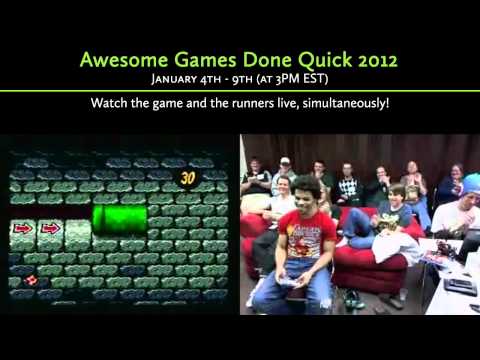 Speed Demos Archive Promo Video for "Awesome Games Done Quick 2012"