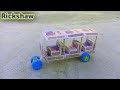How To Make Auto Rickshaw At Home With Matchboxs AS Mechanic Tuk Tuk Rickshaw