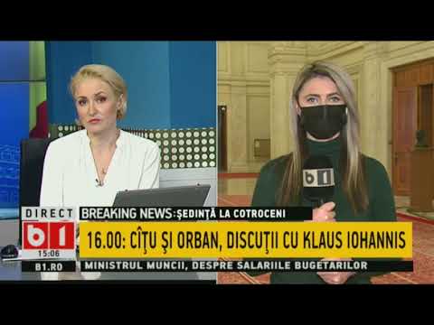 STIRI B1 ORA15.00 DIN 17 MAR 21. CITU,despre datele diferite date de VOICULESCU privind paturile ATI