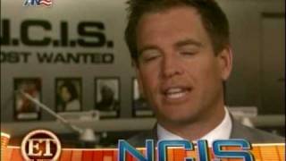 Interview Michael Weatherly (Behind the scene)