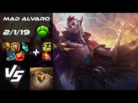 MAD Lions Alvaro SUPPORT Rakan vs Bard - EU Challenger Patch 25.S1.3