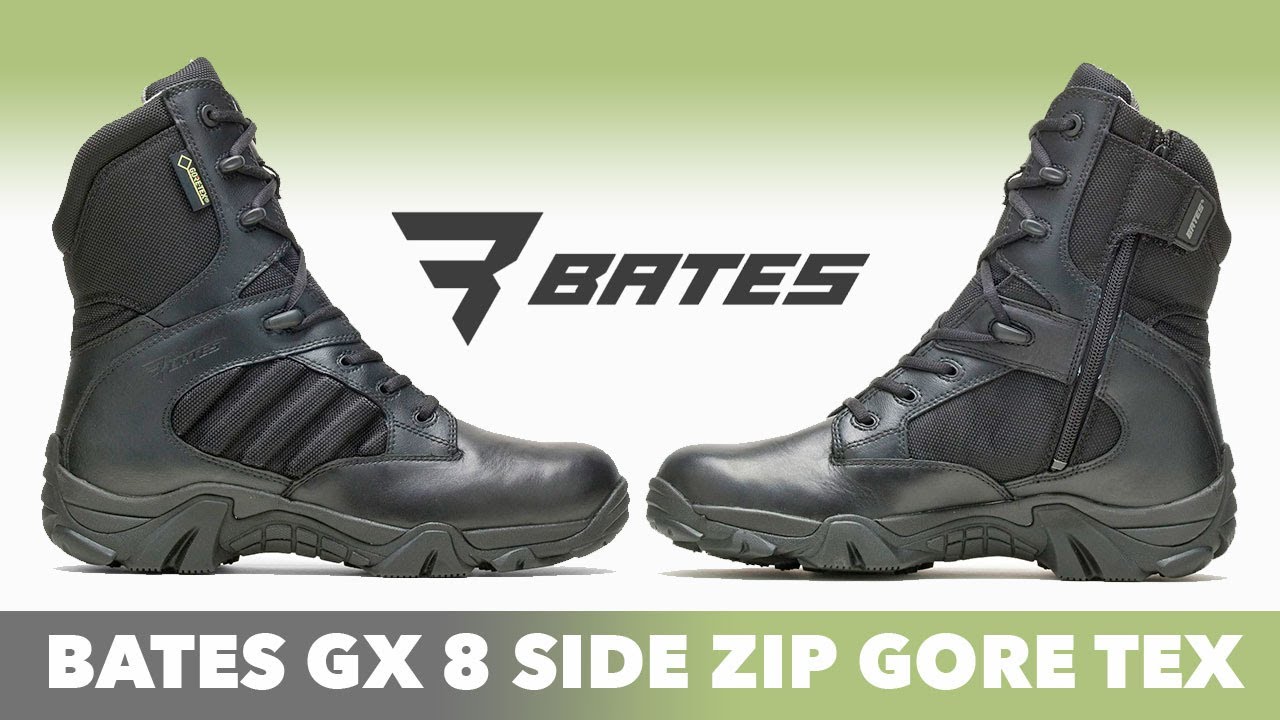 Bota Táctica Bates Zip Boot Gore Tex