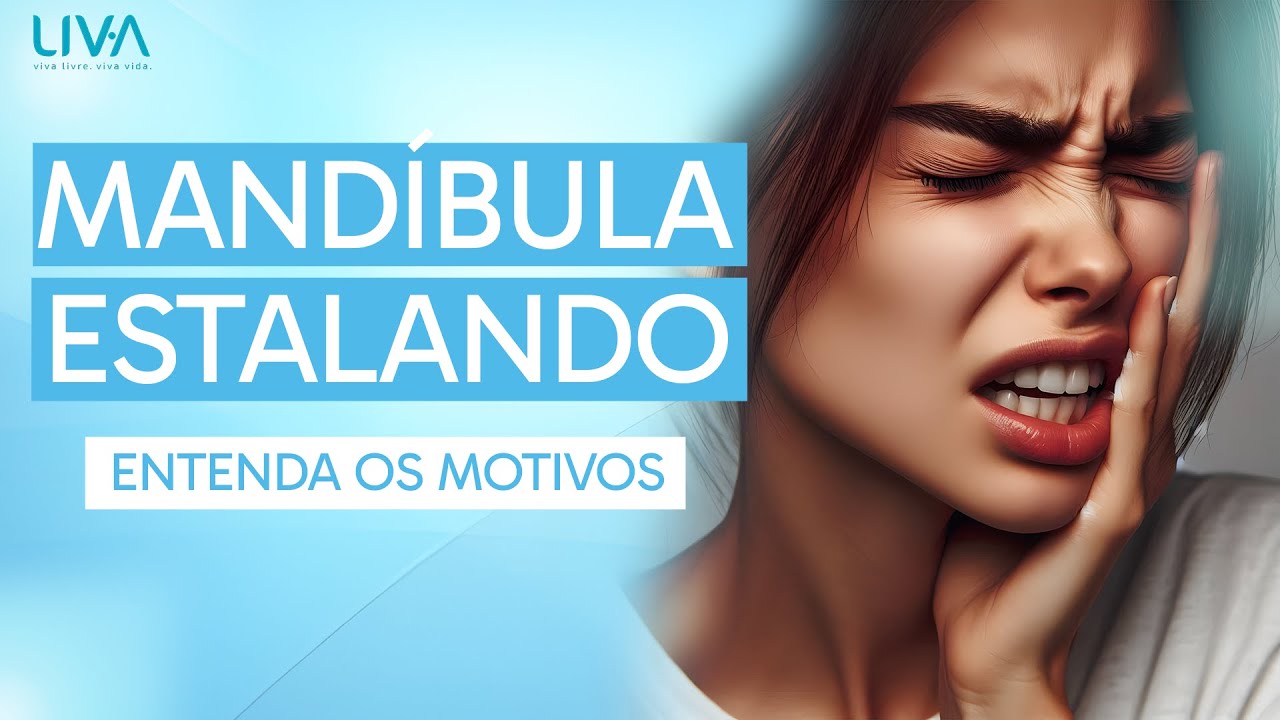 Você sente estalos na mandíbula? Entenda os motivos!