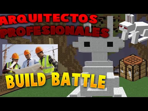🤡 ARQUITECTOS PROFESIONALES EN BUILD BATTLE 🤡 I Minecraft Minijuegos Build Battle #1
