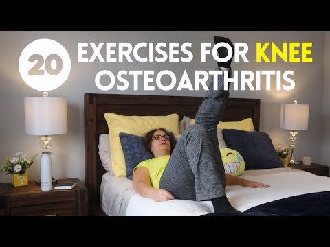 #136 Get Rid of Knee Arthritis Pain! 20 Simple Home-Based Exercises