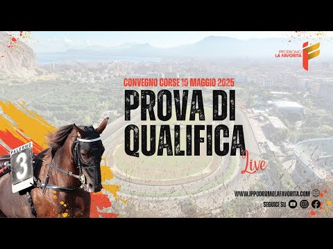 Live Prova di Qualifica del 10 Maggio 2025 - 3 anni - Metri 1600