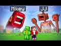 Mikey TRAIN EATER Vs JJ SIREN HEAD Battle In Minecraft Maizen