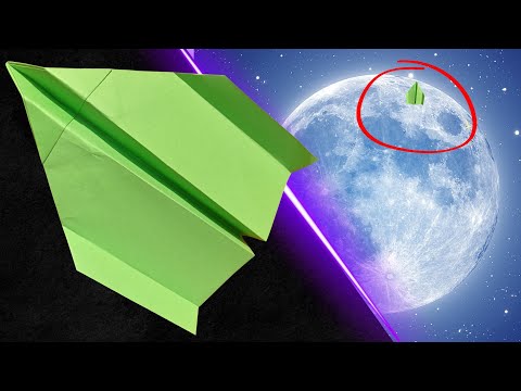 How To Make Paper Plane That Fly Long Time Over 260 Feet